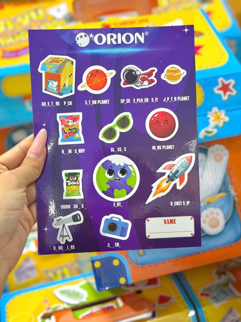 Set Hộp Quà Vi Vu Muôn Nơi Orion 7 Món