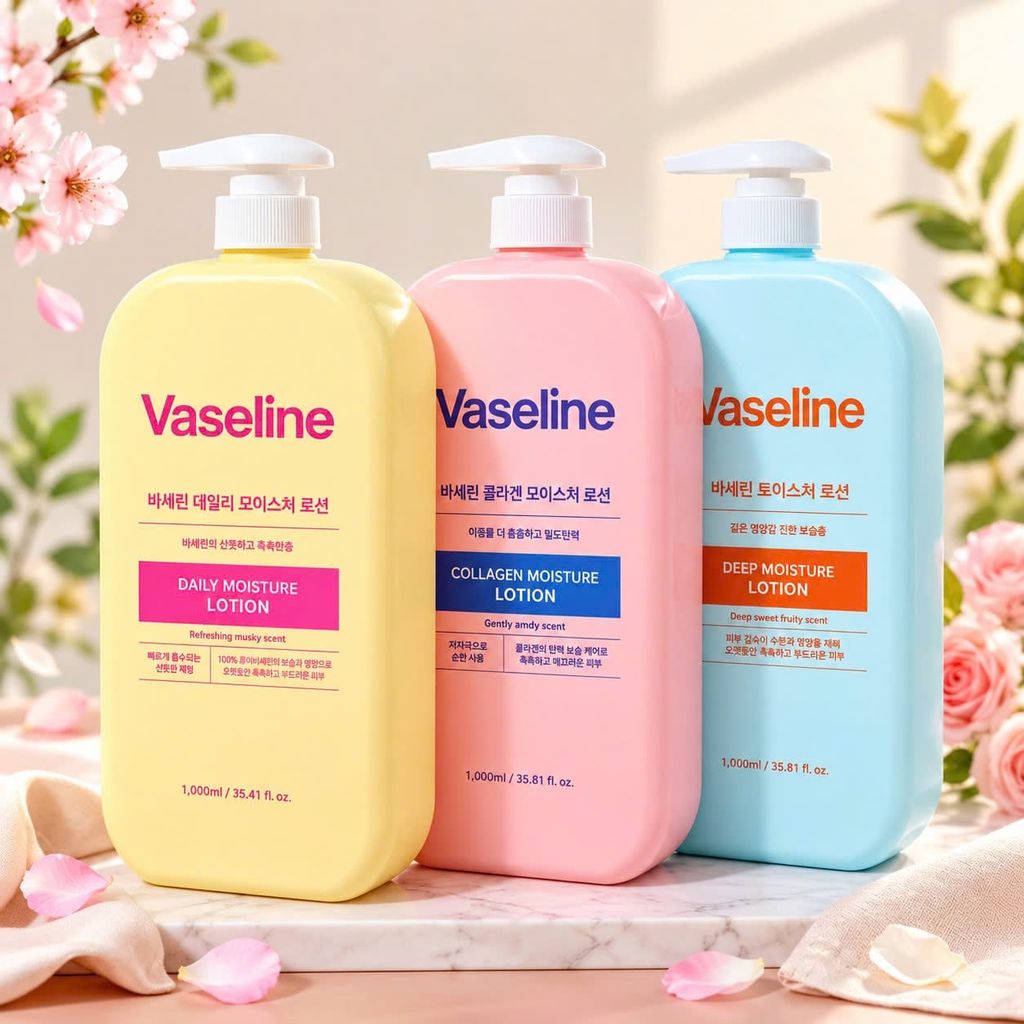 Sữa Dưỡng Thể Vaseline Nội Địa Hàn - 1000ml