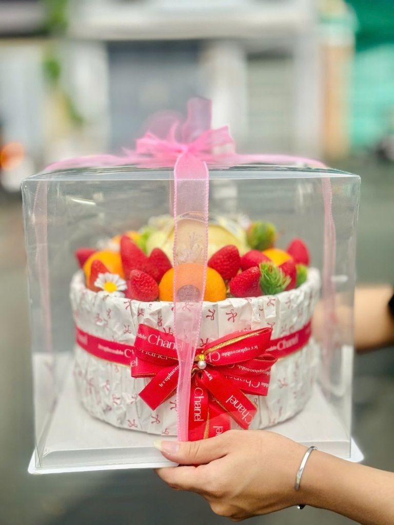 Set Quà Tặng Nàng 14/2 – Set Bánh Kem Trái Cây Ngọt Ngào