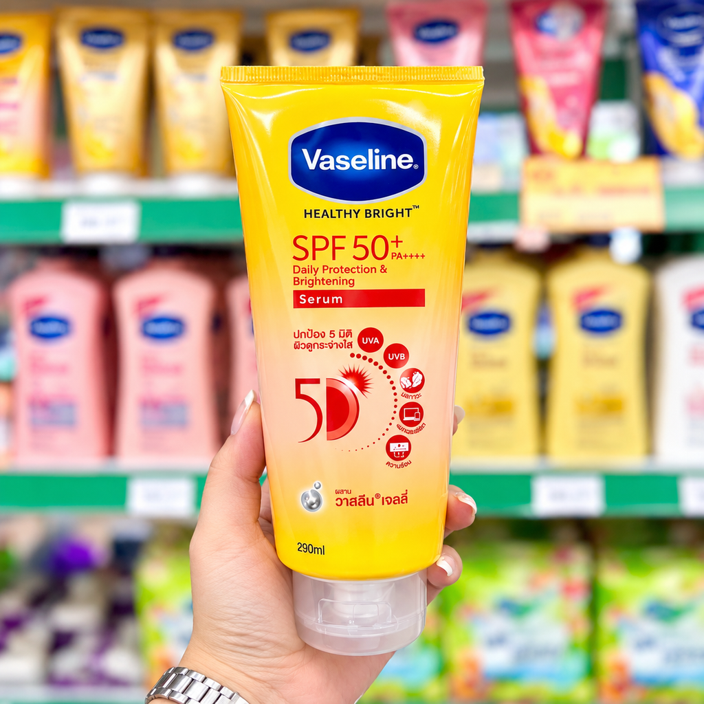Dưỡng Thể Chống Nắng Vaseline Healthy White SPF 50+ PA++++ - 300ml