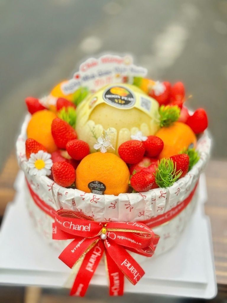 Set Quà Tặng Nàng 14/2 – Set Bánh Kem Trái Cây Ngọt Ngào