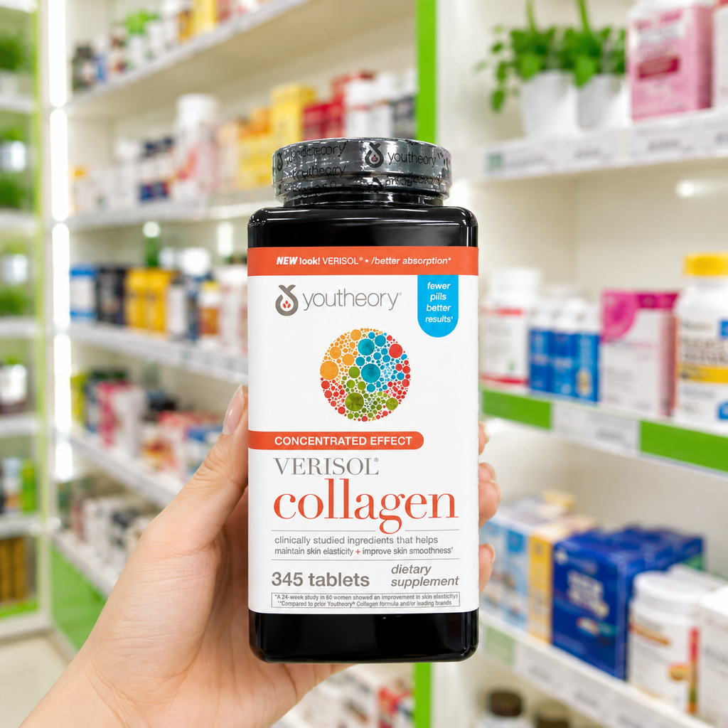 Viên Uống Collagen Youtheory - 345 Viên