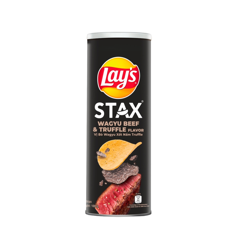 Snack Khoai Tây Đủ Vị Lay's Stax - 100g