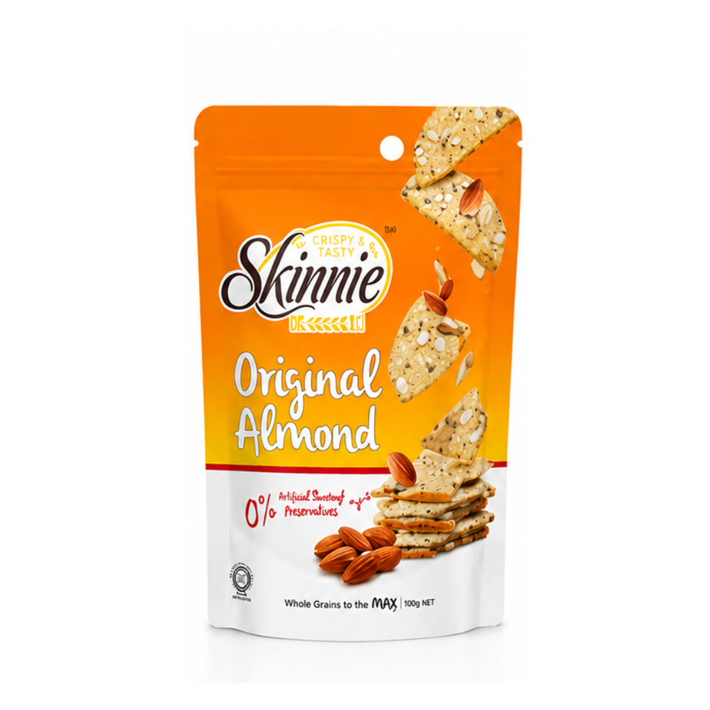 Bánh Quy Hạt Không Chất Béo Skinnie - 100g