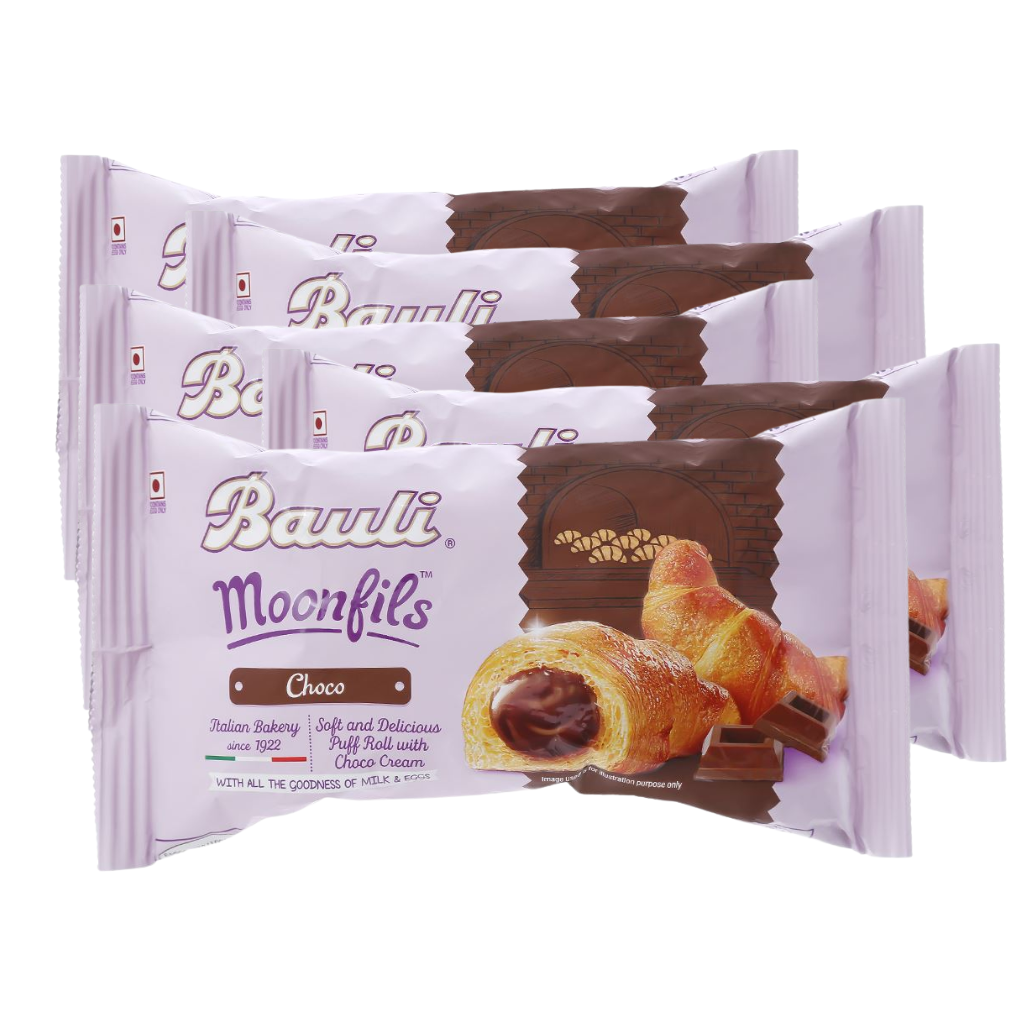 Bánh Sừng Trâu Bauli Moonfils - 5 Cái x 45g