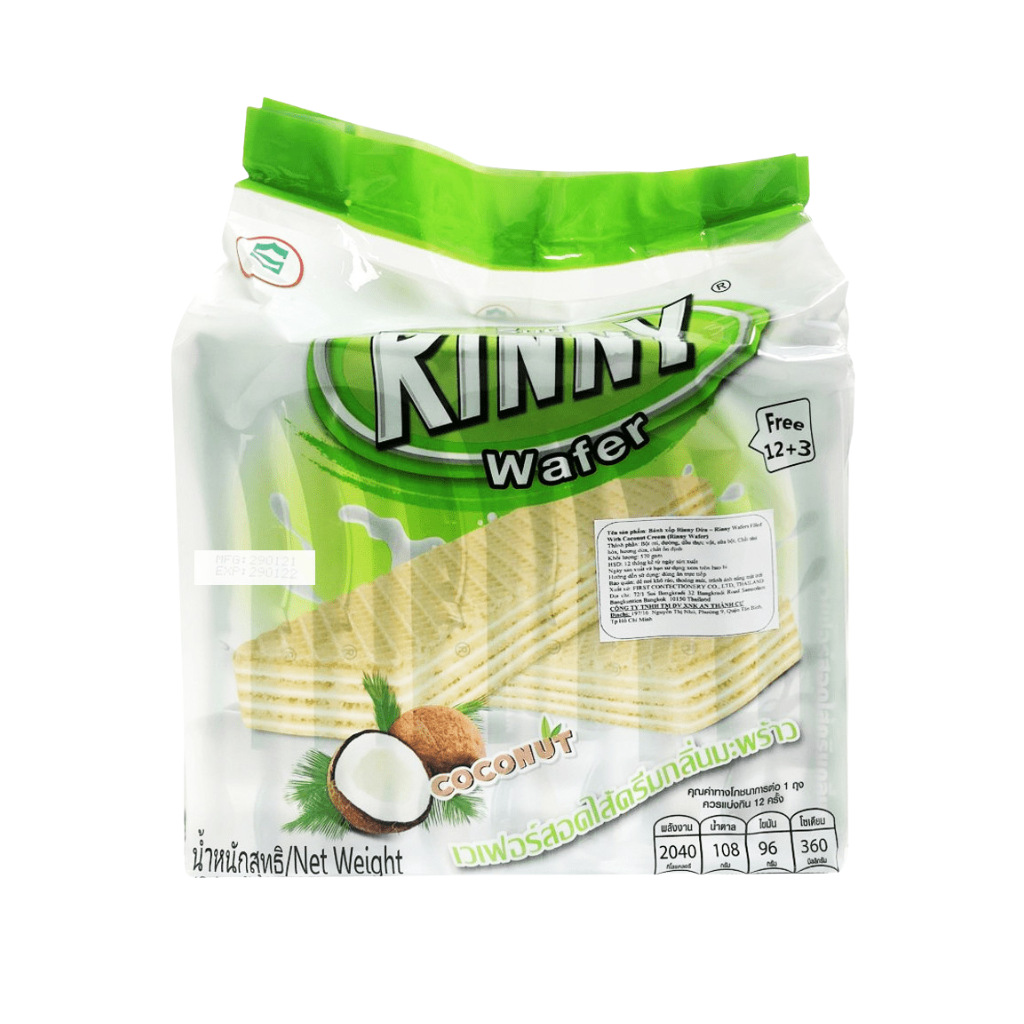 Bánh Xốp Thái Rinny Thái Lan - Lốc 12 Gói