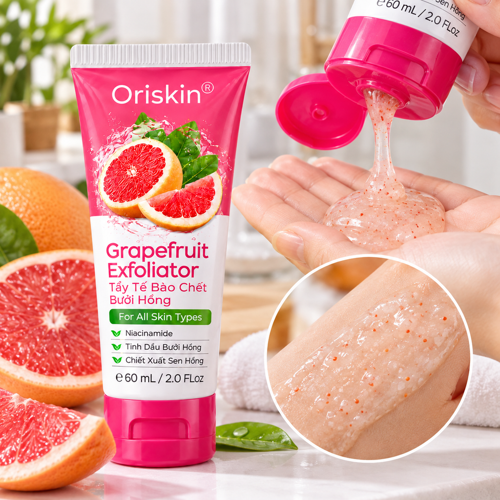 Gel Tẩy Tế Bào Chết Bưởi Hồng Oriskin - 60ml