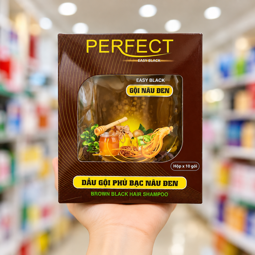 Gói Dầu Phủ Bạc Perfect Easy Black - Gói