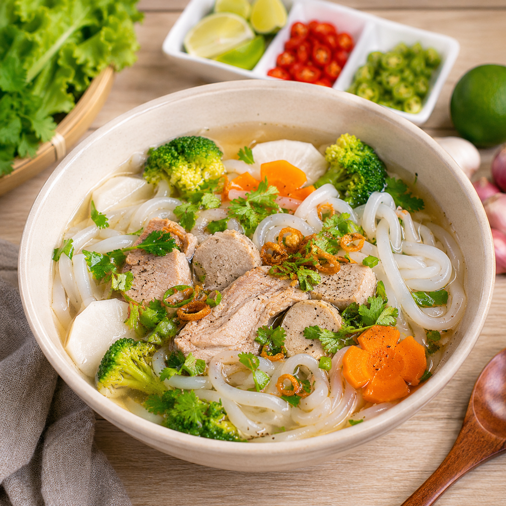 Bánh Canh Ống Gạo Trắng Fuma - 400g