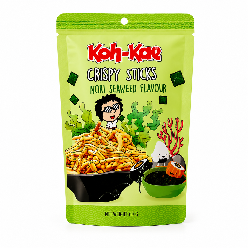Lốc 6 Gói Snack Que Giòn Koh-Kae - 6 Gói x 60G
