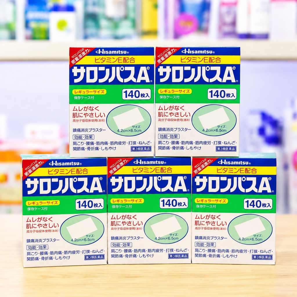 Cao Dán Salonpas - 140 Miếng