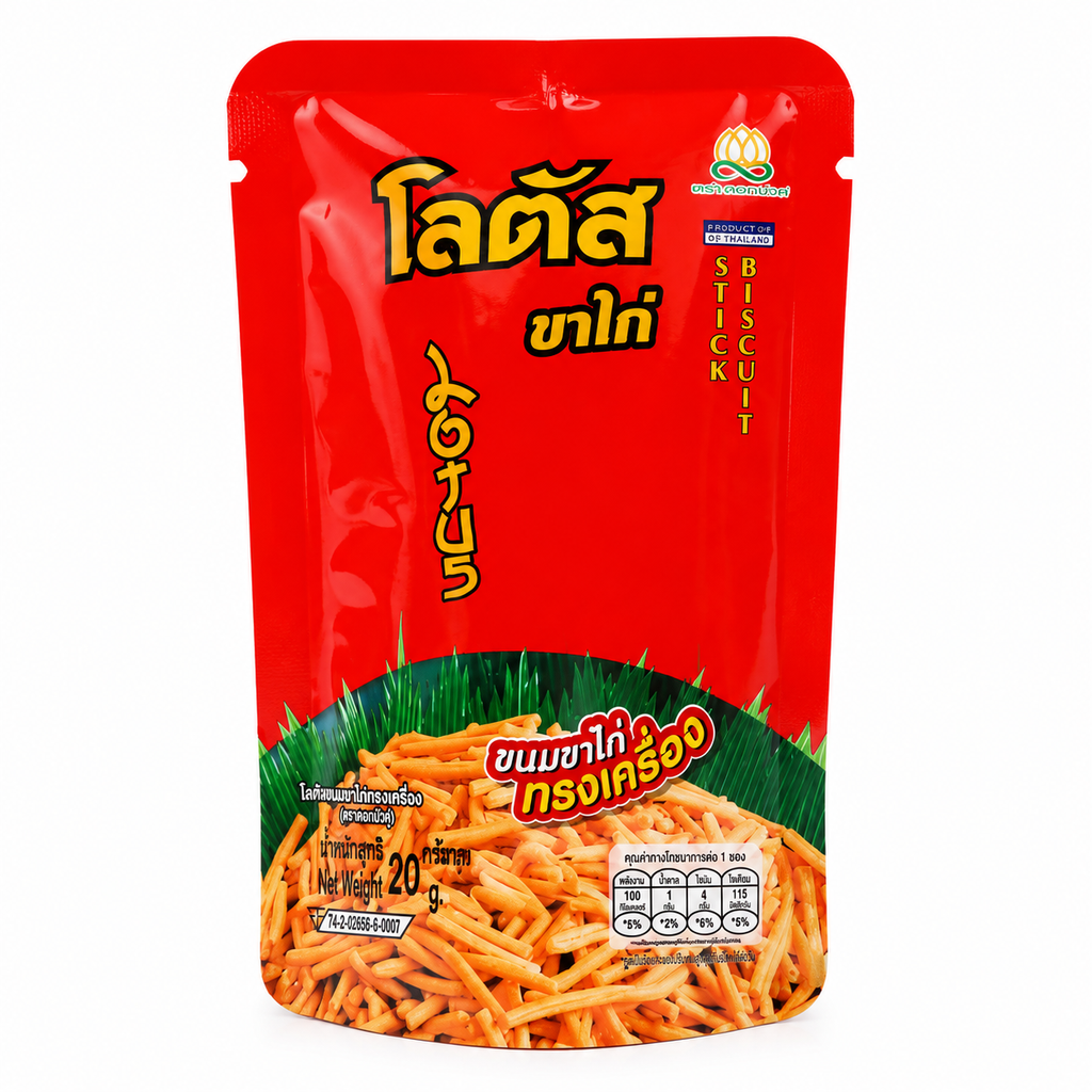 Bánh Que Dorkbua Thái Lan - 20G