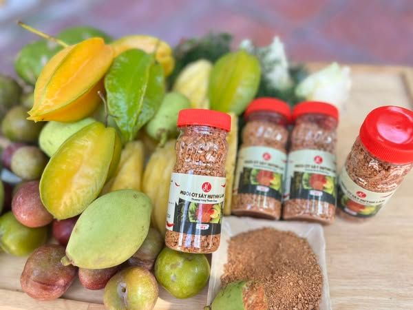 Muối Ớt Sấy Huỳnh Lâm – 60G (Hũ)