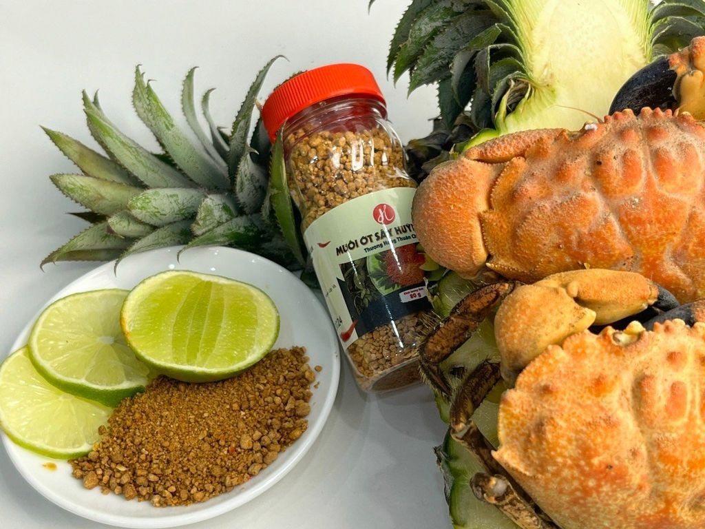 Muối Ớt Sấy Huỳnh Lâm – 60G (Hũ)