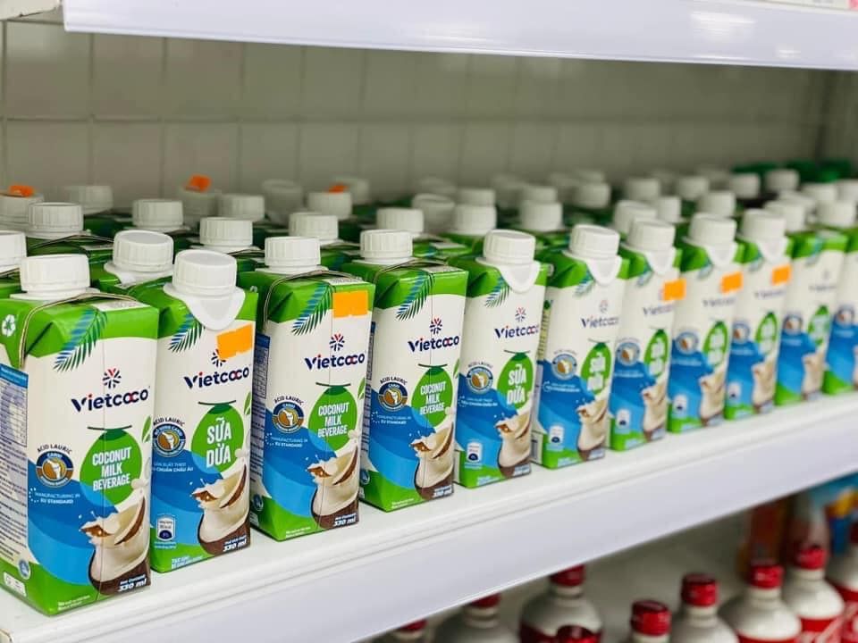 Sữa Dừa Premium Organic Vietcoco - Hộp 330ml