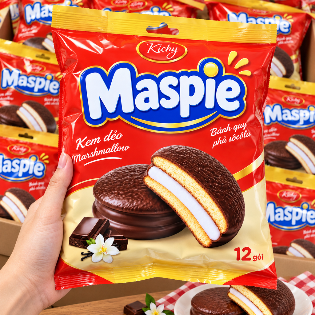 Bánh Phủ Socola Maspie Hương Vani - 336g