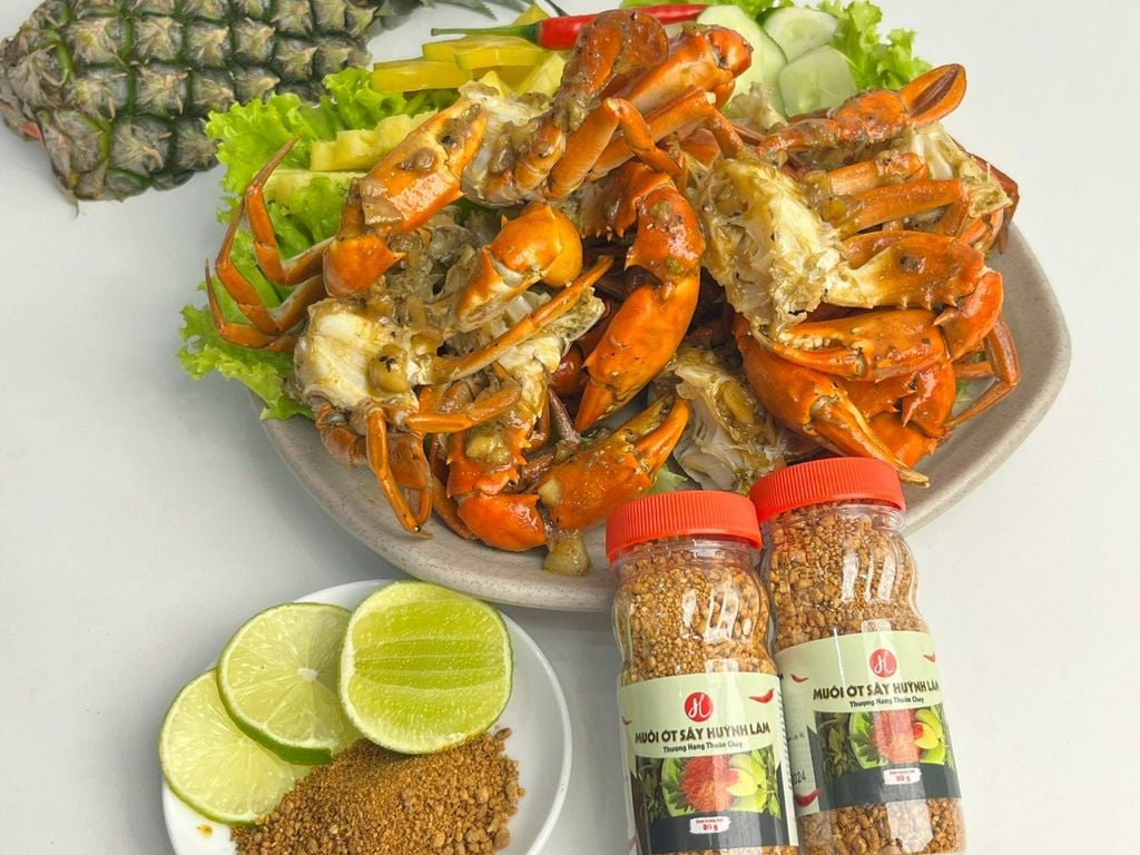 Muối Ớt Sấy Huỳnh Lâm – 60G (Hũ)