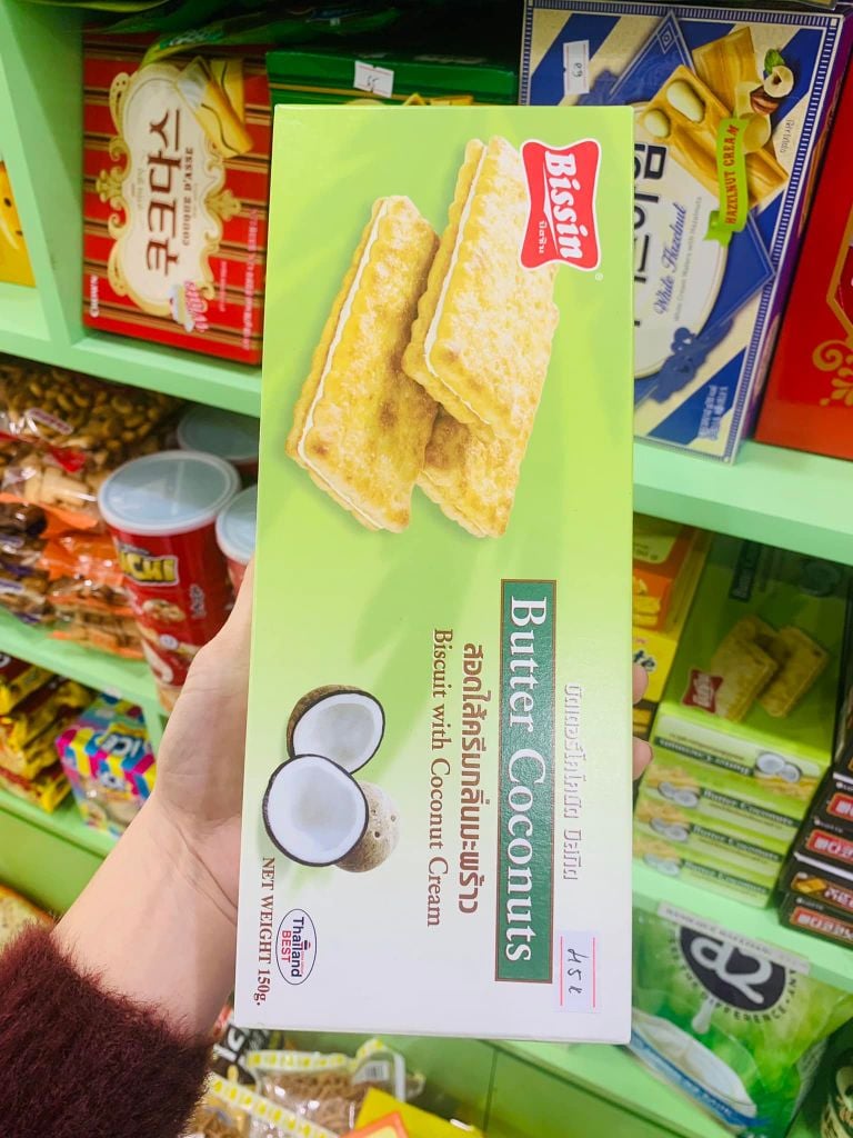 Bánh Quy Dừa Kem Bissin – 150g (Chocolate & Dừa)