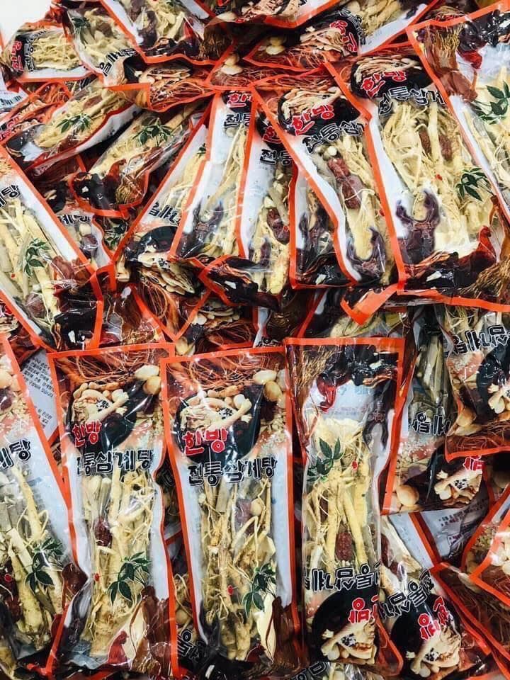 Gói Gia Vị Hồng Sâm Hàn Quốc 100GR - Gói Màu Đỏ
