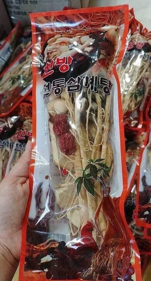 Gói Gia Vị Hồng Sâm Hàn Quốc 100GR - Gói Màu Đỏ