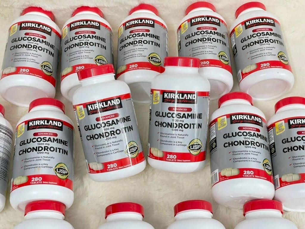 Viên Uống Glucosamine 1500MG Chondroitin 1200MG Mỹ – Hộp 280 Viên