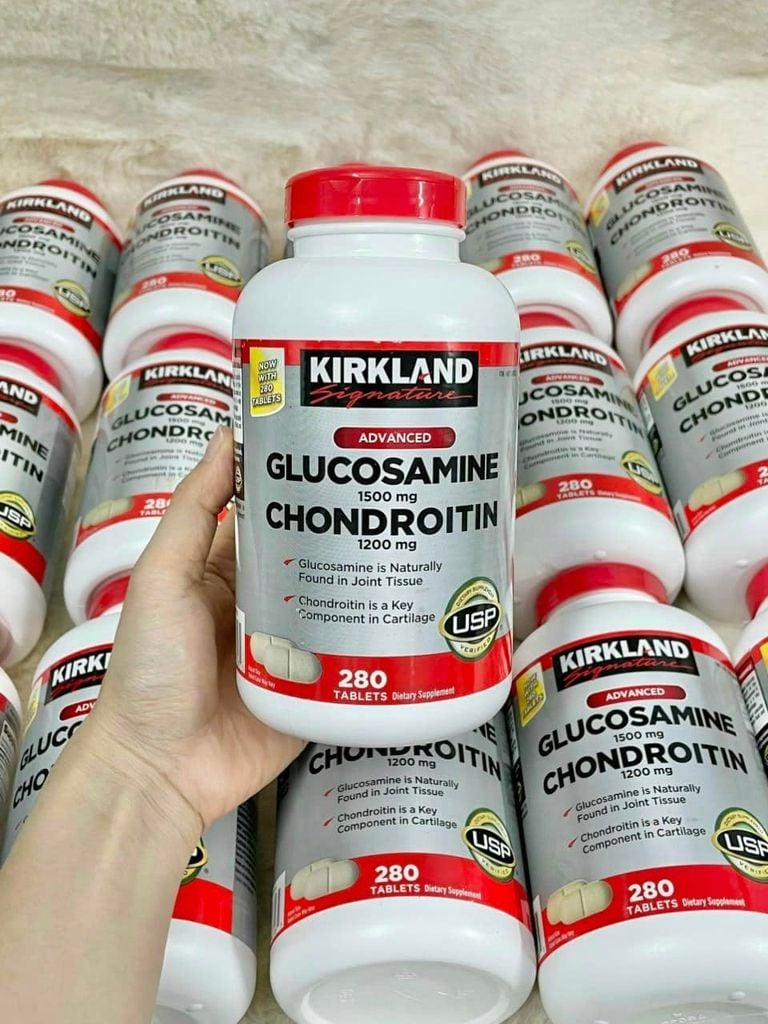 Viên Uống Glucosamine 1500MG Chondroitin 1200MG Mỹ – Hộp 280 Viên