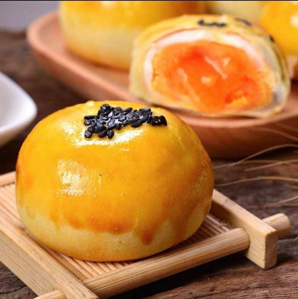 Bánh Liuxinsu Nhân Trứng Chảy Kem Sữa - 300g