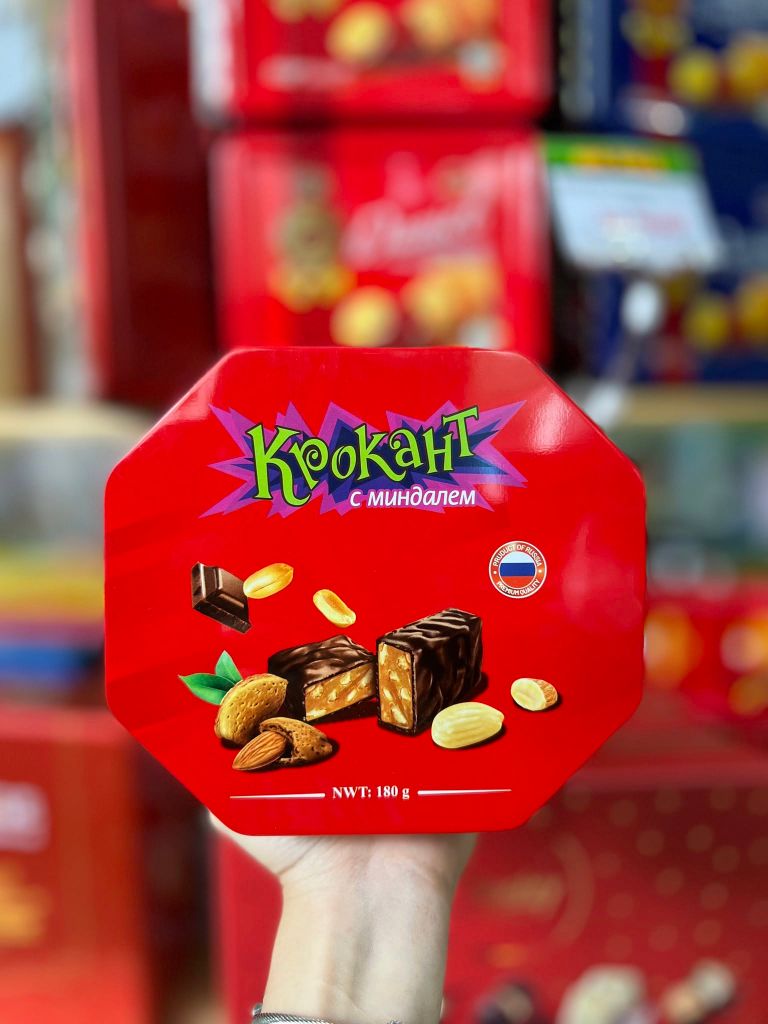 Socola Krokrant Lục Giác - Gói 180g