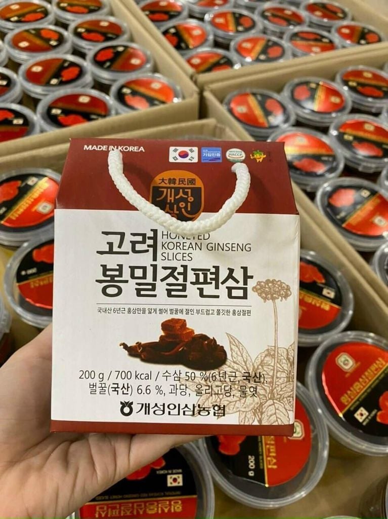 Sâm Lát Tẩm Mật Ong Nonghyup Imperia - 200g