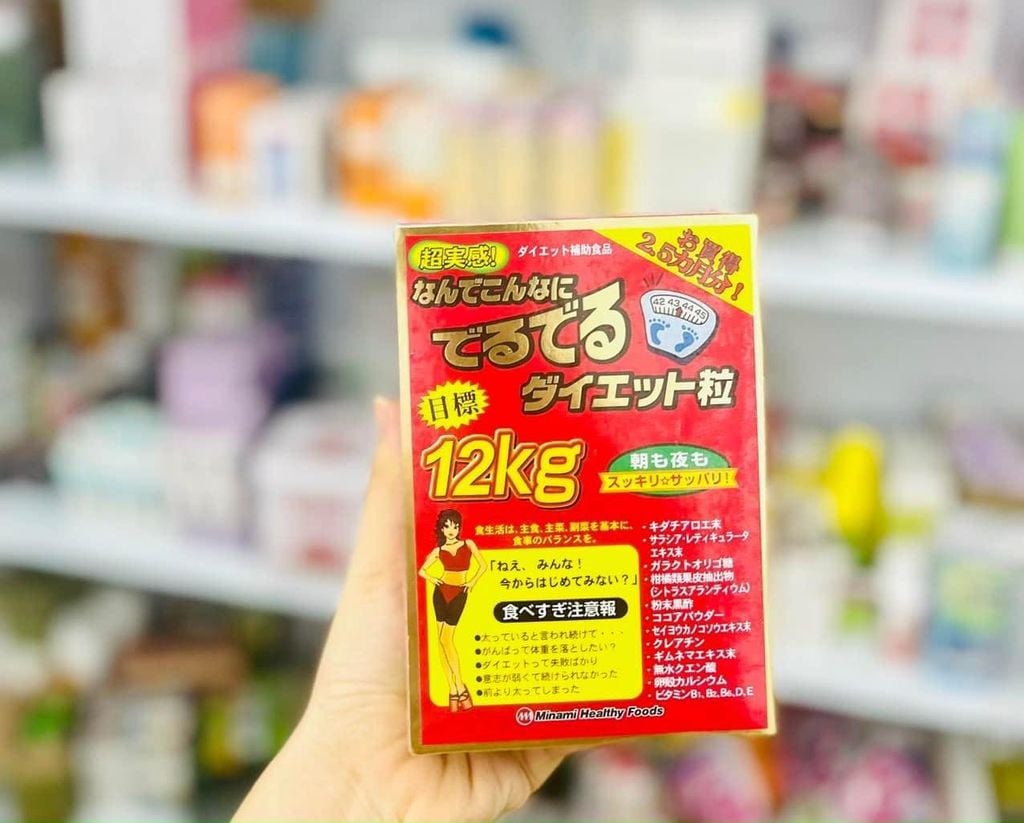 Viên Uống G iảm C ân 12kg Minami Healthy Foods – Hộp x 75 Gói