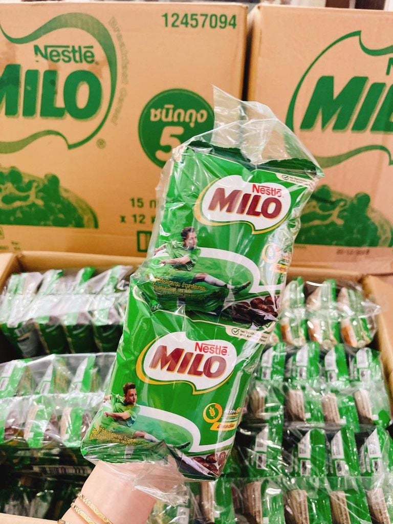 Snack Milo Ăn Sáng Gói 15g - Lốc 12 Gói
