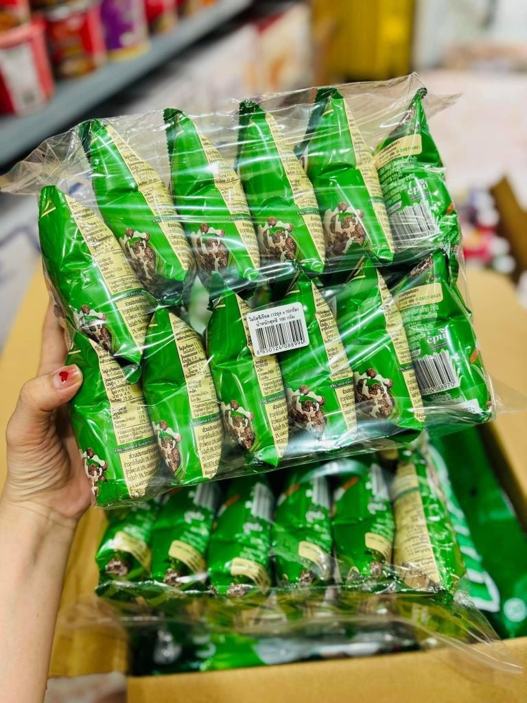 Snack Milo Ăn Sáng Gói 15g - Lốc 12 Gói