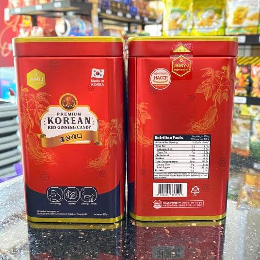Kẹo Hồng Sâm Hàn Quốc Cao Cấp Jinny-J – 200g
