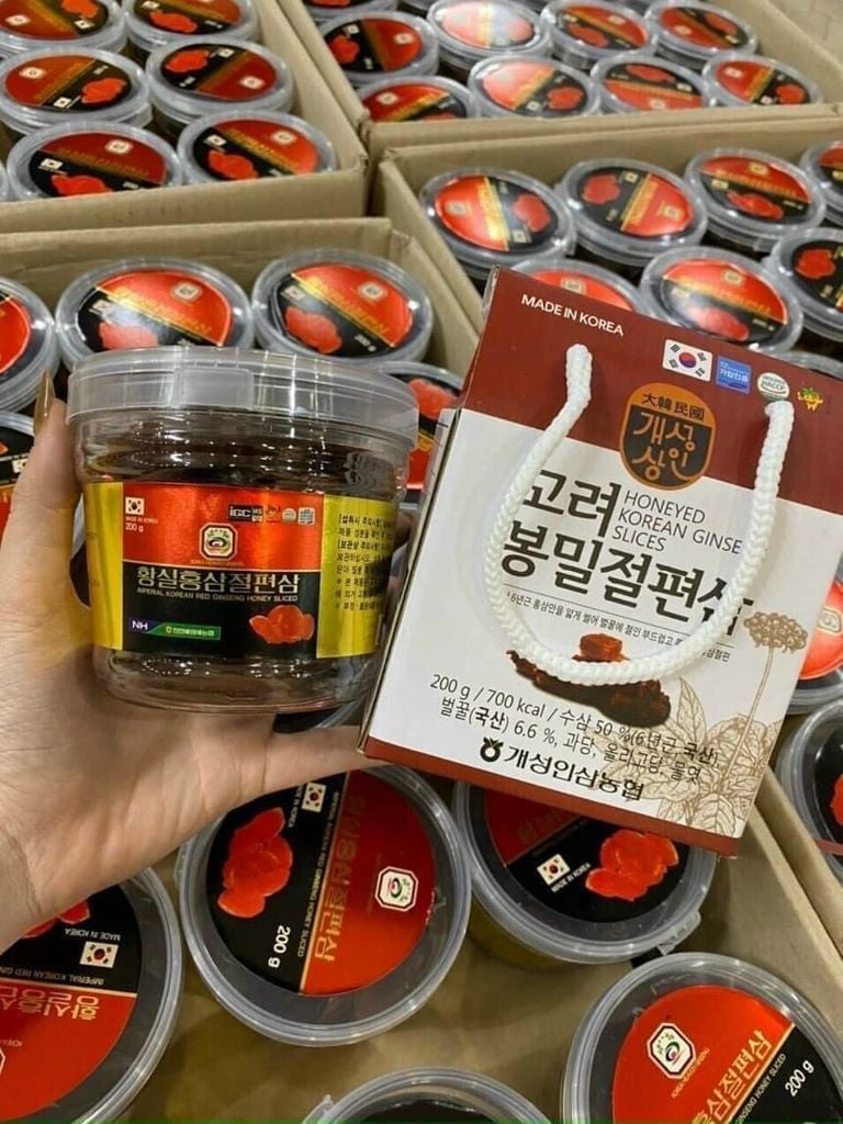 Sâm Lát Tẩm Mật Ong Nonghyup Imperia - 200g