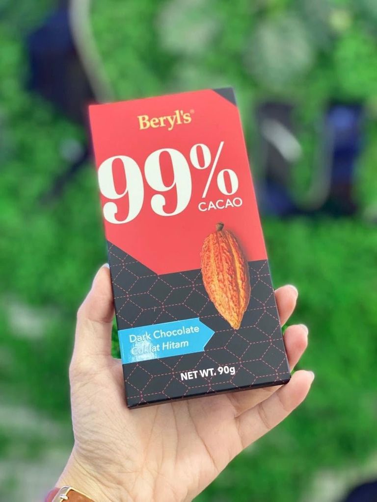 Thanh Socola Đắng Beryl’s - 90g