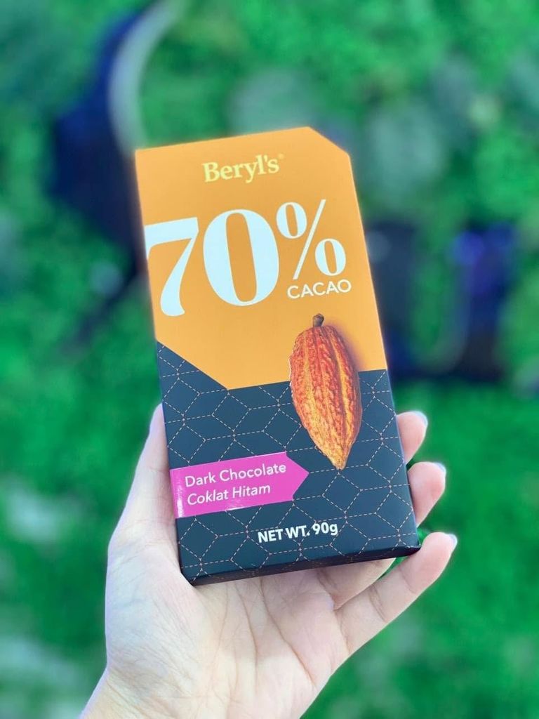Thanh Socola Đắng Beryl’s - 90g