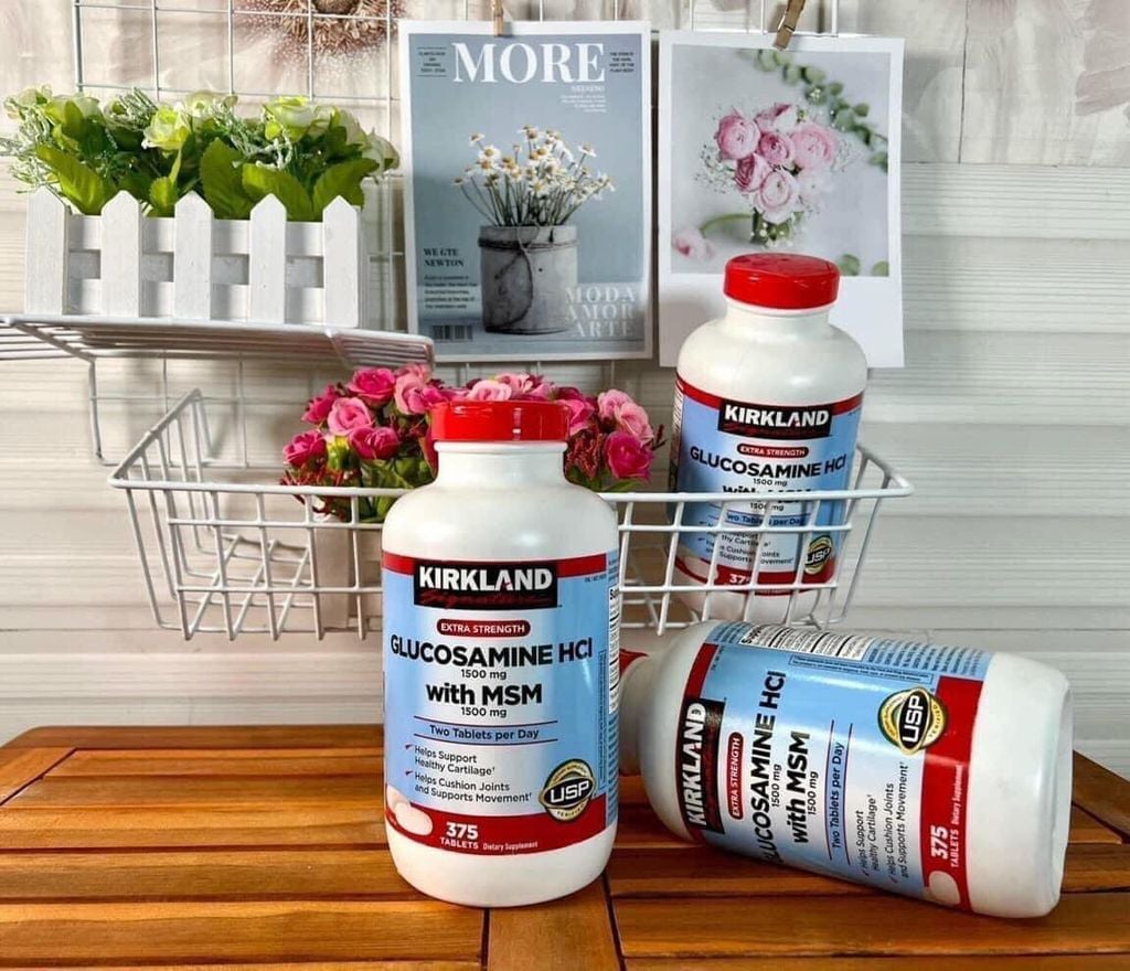 Bổ Khớp Glu co sa min Kirkland Mỹ – Hộp 375 Viên