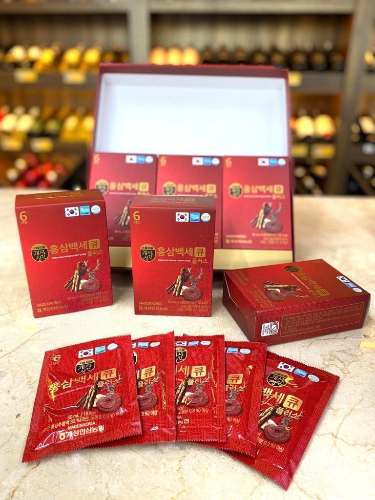 Nước Sâm Nhung Hươu Eternity Q Plus – Hộp 30 gói x 50ml