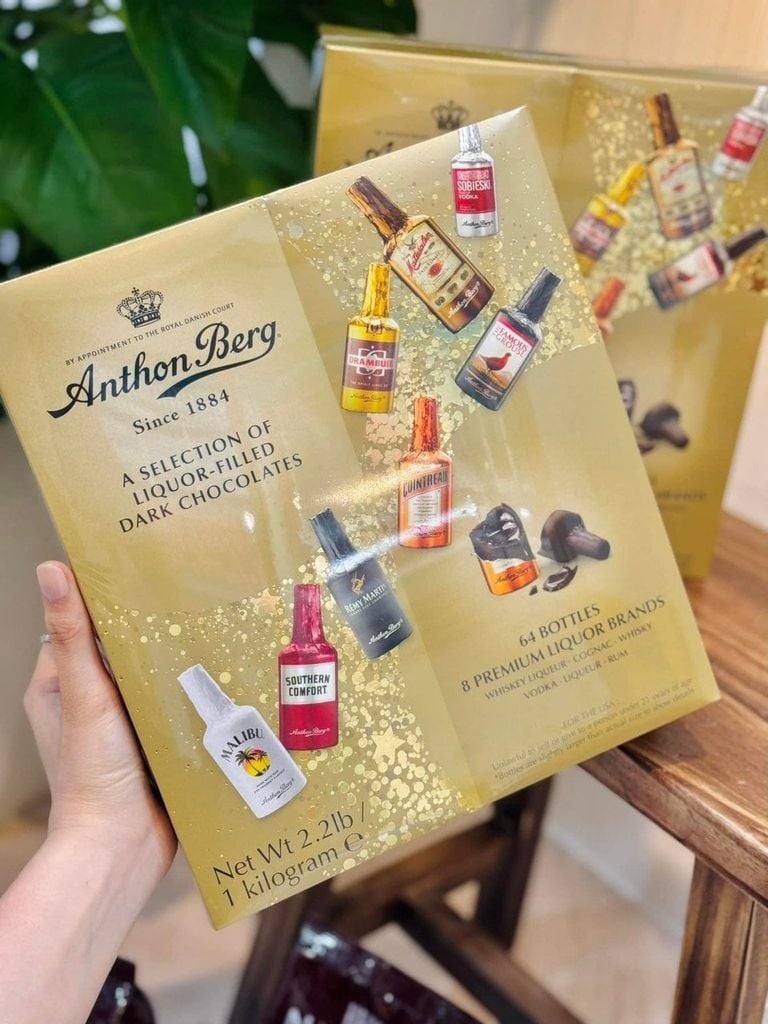 Socola Anthon Berg Cao Cấp - 64 Chai