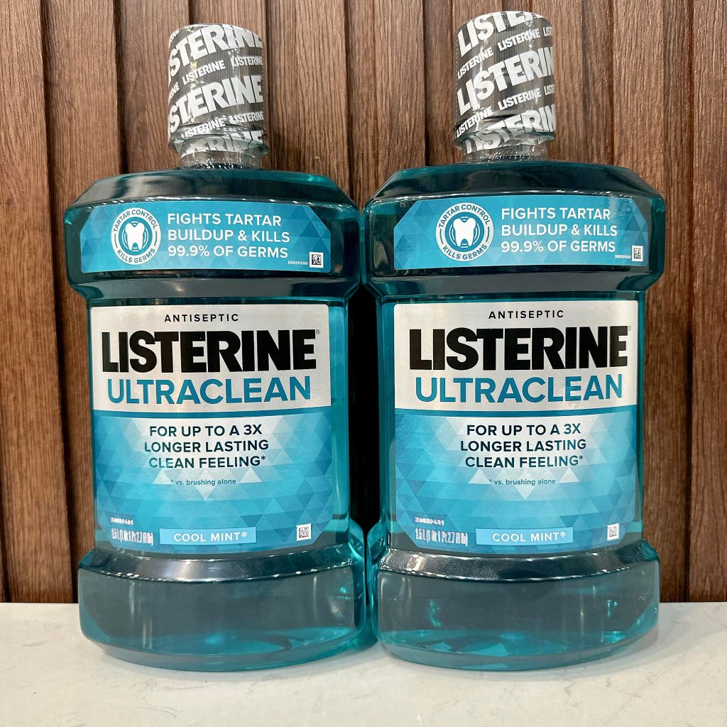 Nước Súc Miệng Listerine Ultraclean 4 in 1 – 1.5L Cool Mint