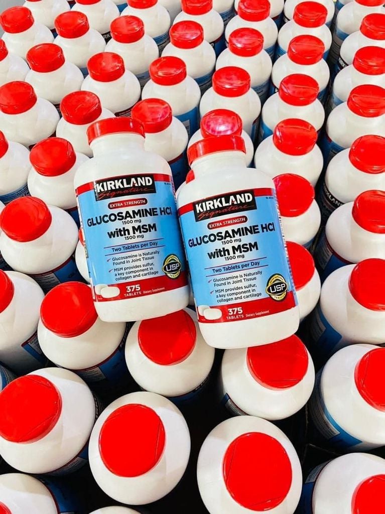 Bổ Khớp Glu co sa min Kirkland Mỹ – Hộp 375 Viên
