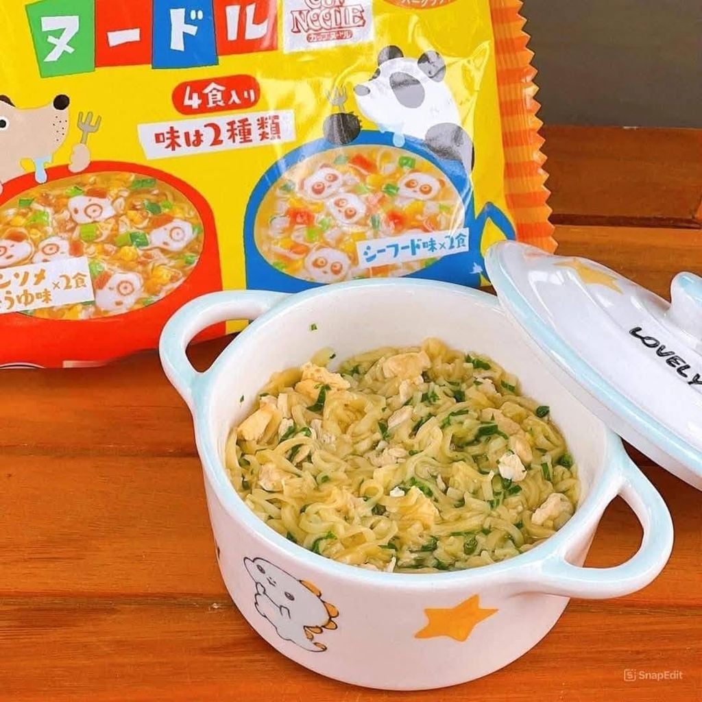 Mì Mug Nissin Nhật Bản Sợi Udon Vị Thịt Heo - Gói