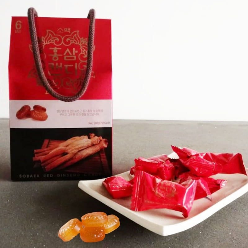 Hộp Kẹo Sâm Renesse Đỏ - 200g