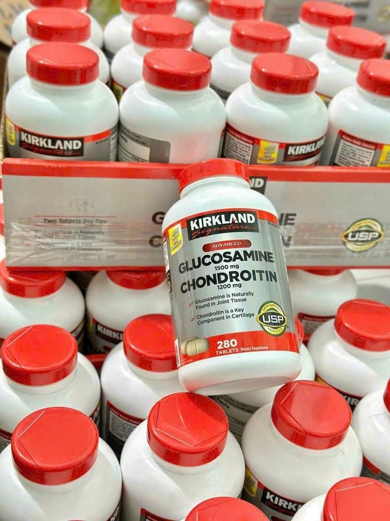 Viên Uống Glucosamine 1500MG Chondroitin 1200MG Mỹ – Hộp 280 Viên
