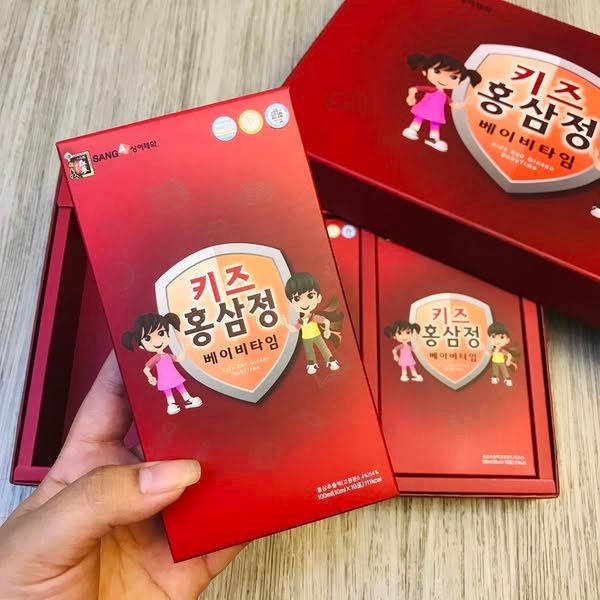 Hồng Sâm Cho Bé Sang A – Hộp 30 Gói 10ml