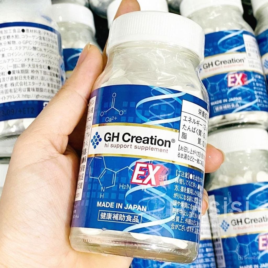 Viên Uống Tăng Chiều Cao GH Creation Nhật – Hộp 270 Viên