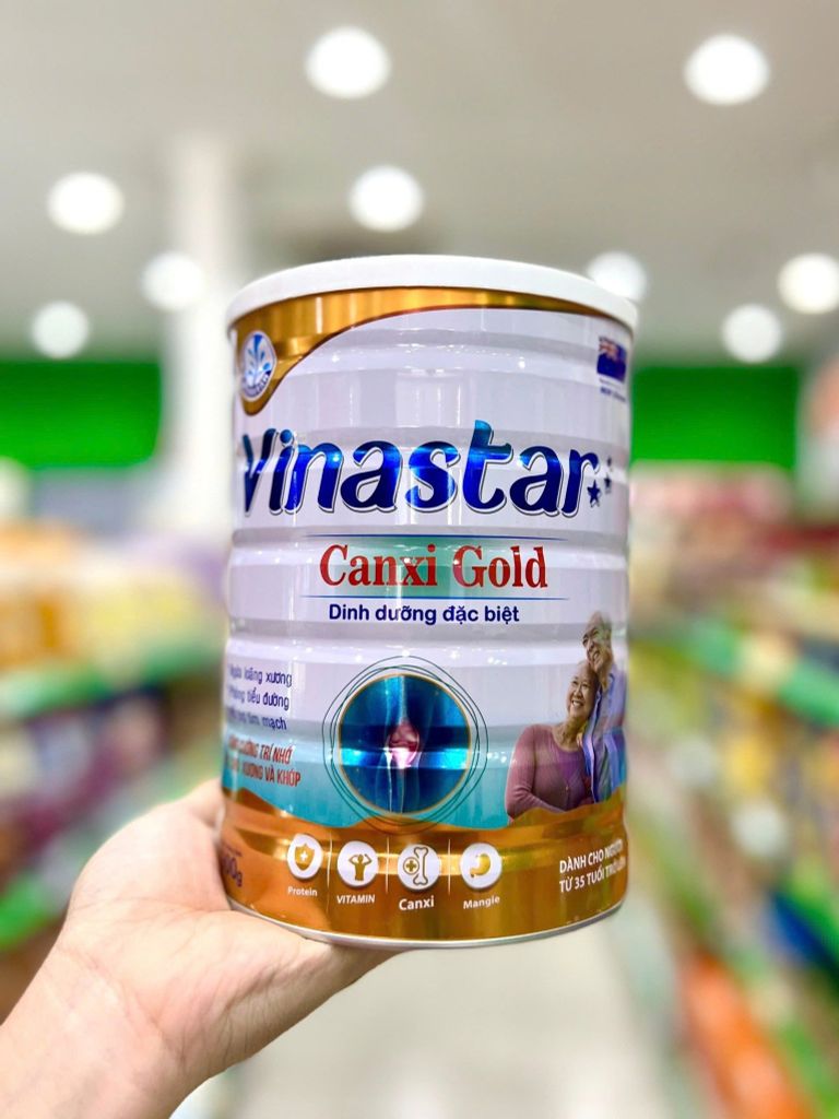 Sữa Bột Vinastar Canxi Gold - 900g
