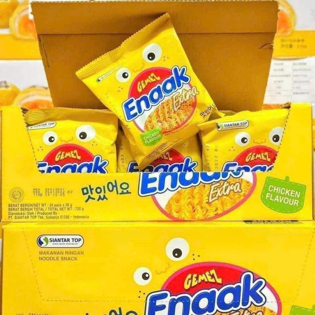 Combo 6 Gói Snack Mì Enaak - 6 Gói X 30G