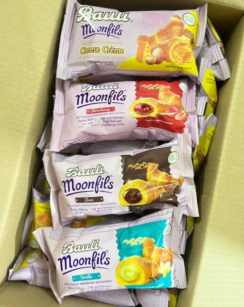 Bánh Sừng Trâu Bauli Moonfils - 5 Cái x 45g