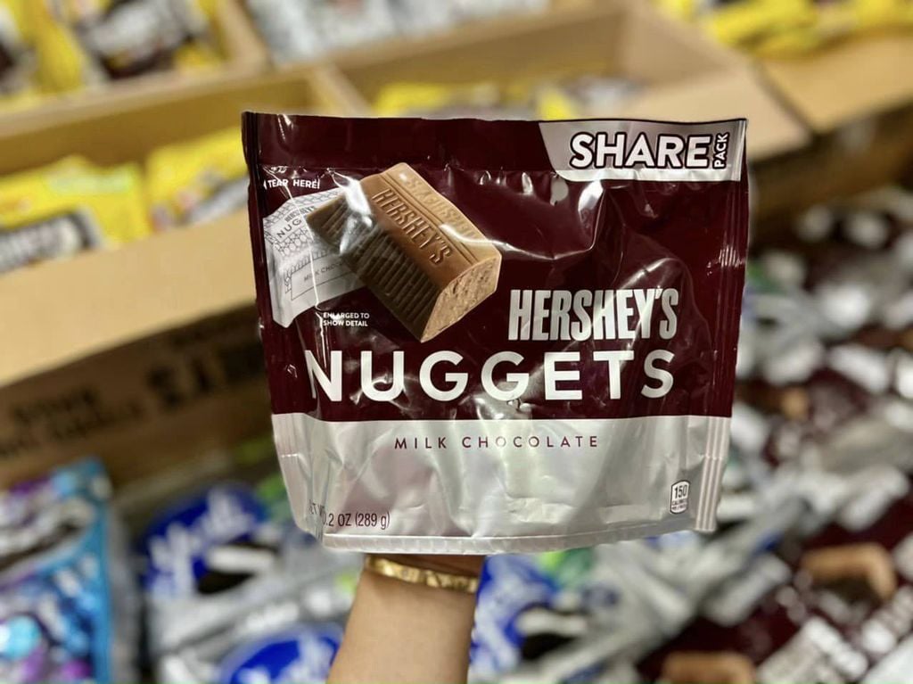 Socola Hershey’s Nuggets Milk Chocolate Mỹ - 289g